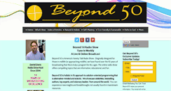 Desktop Screenshot of beyond50radio.com
